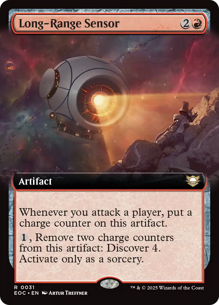 Long-Range Sensor (Extended Art) [Edge of Eternities Commander] | Spectrum Games