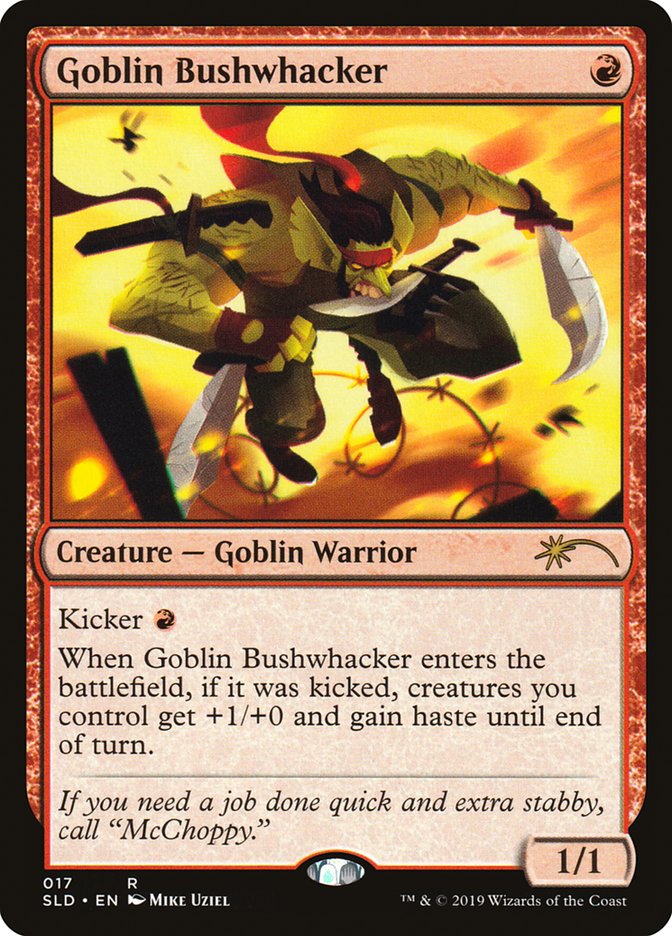 Goblin Bushwhacker [Secret Lair Drop Series] | Spectrum Games