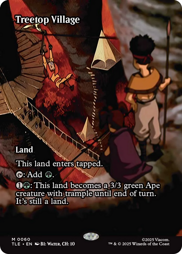Treetop Village (Borderless) [Avatar: The Last Airbender: Eternal-Legal] | Spectrum Games