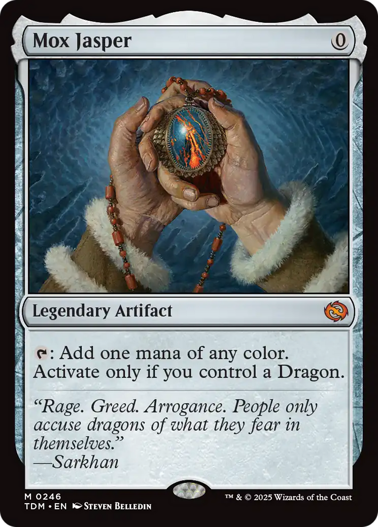 Mox Jasper [Tarkir: Dragonstorm] | Spectrum Games