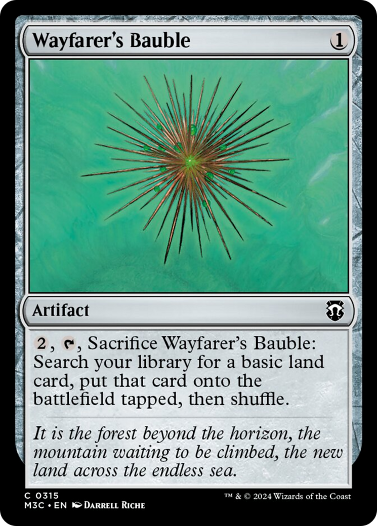 Wayfarer's Bauble (Ripple Foil) [Modern Horizons 3 Commander] | Spectrum Games