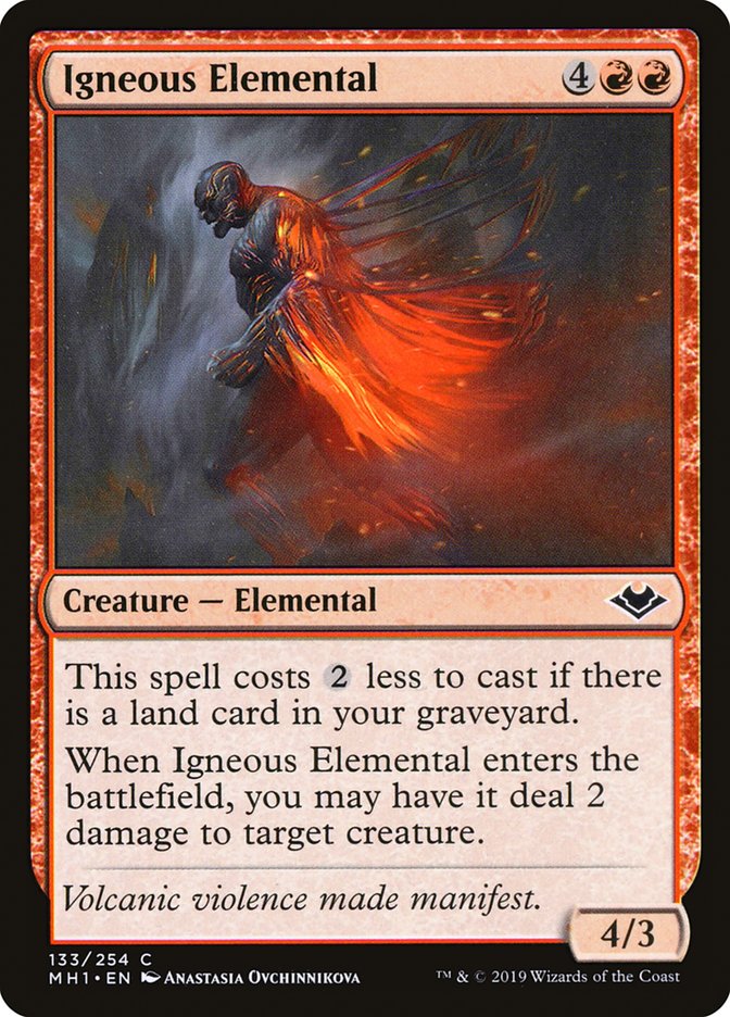 Igneous Elemental [Modern Horizons] | Spectrum Games