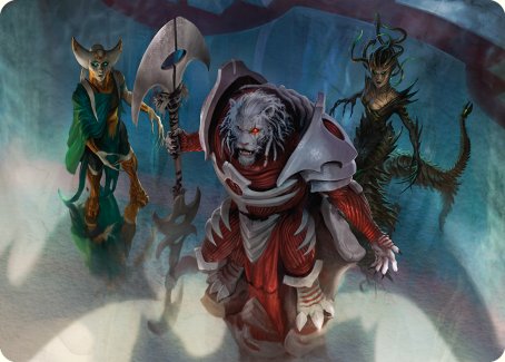 Norn's Decree Art Card [Phyrexia: All Will Be One Art Series] | Spectrum Games