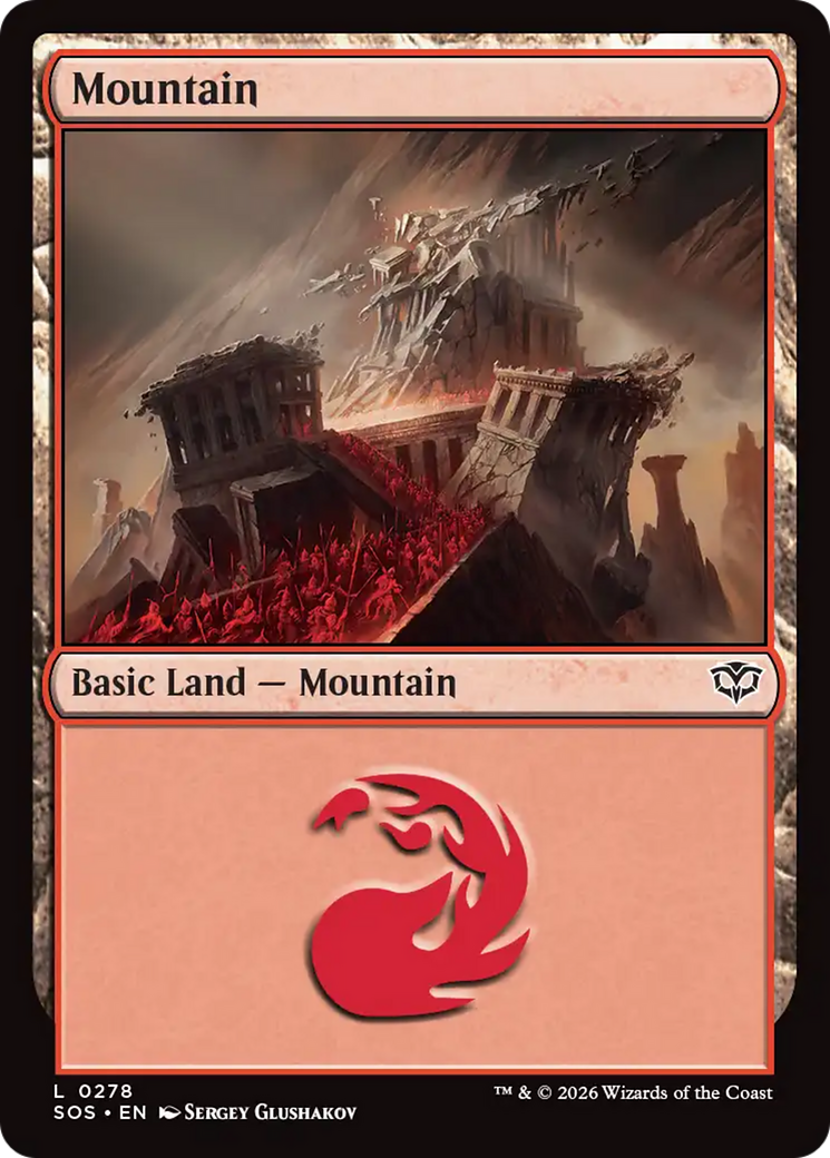 Mountain (0278) [Secrets of Strixhaven] | Spectrum Games