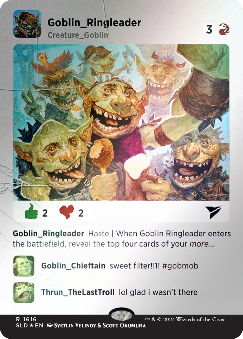 Goblin Ringleader (Rainbow Foil) [Secret Lair Drop Series] | Spectrum Games