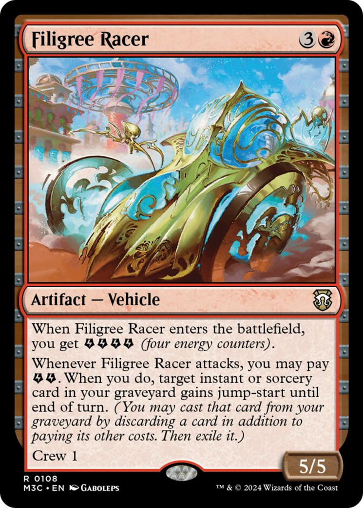 Filigree Racer [Modern Horizons 3 Commander] | Spectrum Games