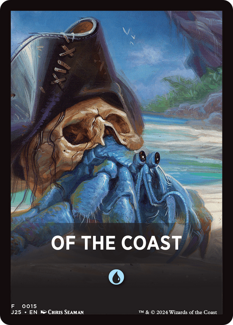 Of The Coast Theme Card [Foundations Jumpstart Front Cards] | Spectrum Games