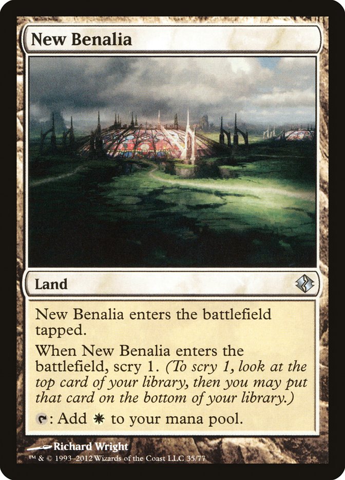 New Benalia [Duel Decks: Venser vs. Koth] | Spectrum Games
