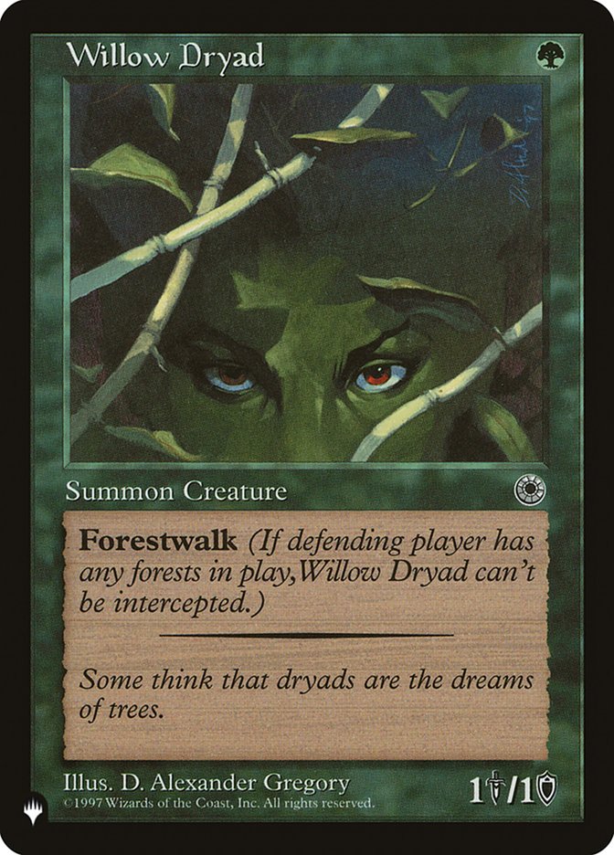 Willow Dryad [The List] | Spectrum Games