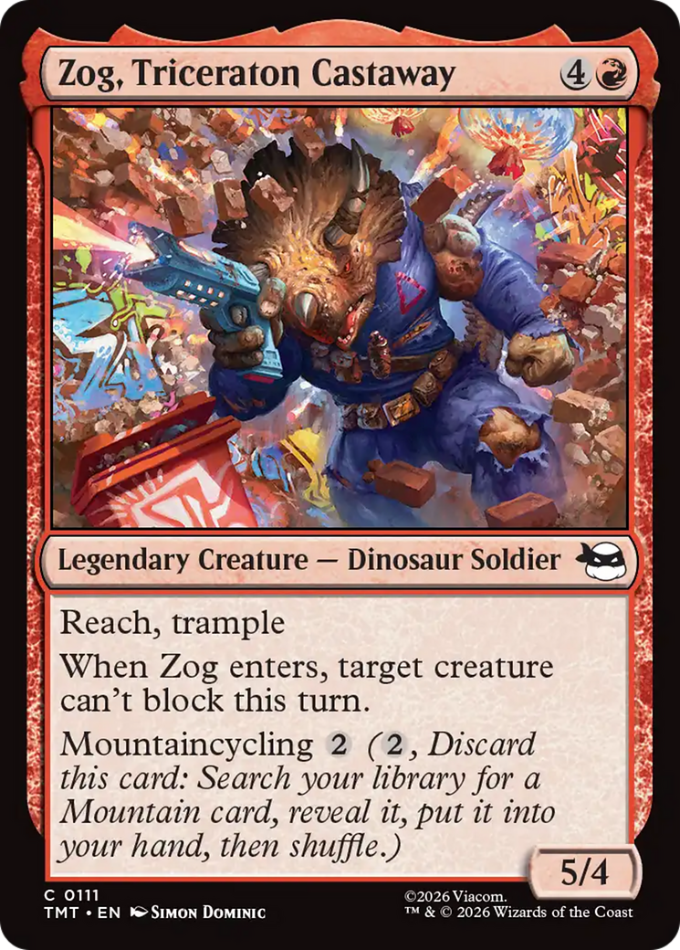 Zog, Triceraton Castaway [Teenage Mutant Ninja Turtles] | Spectrum Games