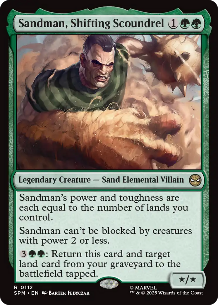 Sandman, Shifting Scoundrel [Marvel's Spider-Man] | Spectrum Games