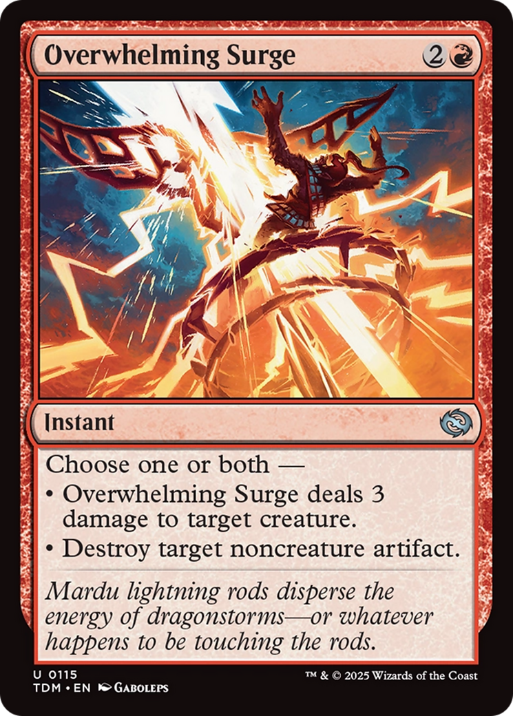 Overwhelming Surge [Tarkir: Dragonstorm] | Spectrum Games