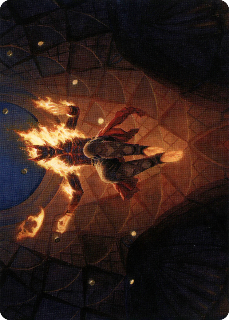 Yusri, Fortune's Flame Art Card [Modern Horizons 2 Art Series] | Spectrum Games