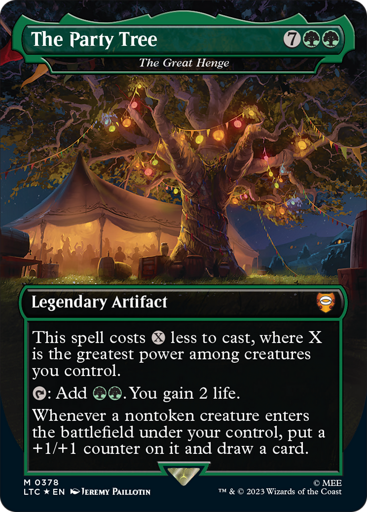 The Party Tree - The Great Henge (Surge Foil Realms and Relics) [The Lord of the Rings: Tales of Middle-Earth Commander] | Spectrum Games