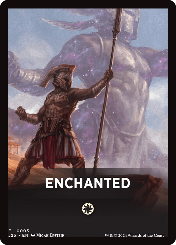 Enchanted Theme Card [Foundations Jumpstart Front Cards] | Spectrum Games