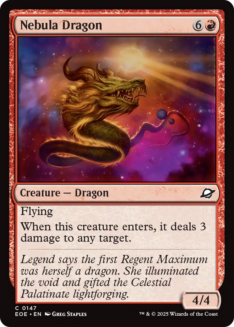 Nebula Dragon [Edge of Eternities] | Spectrum Games