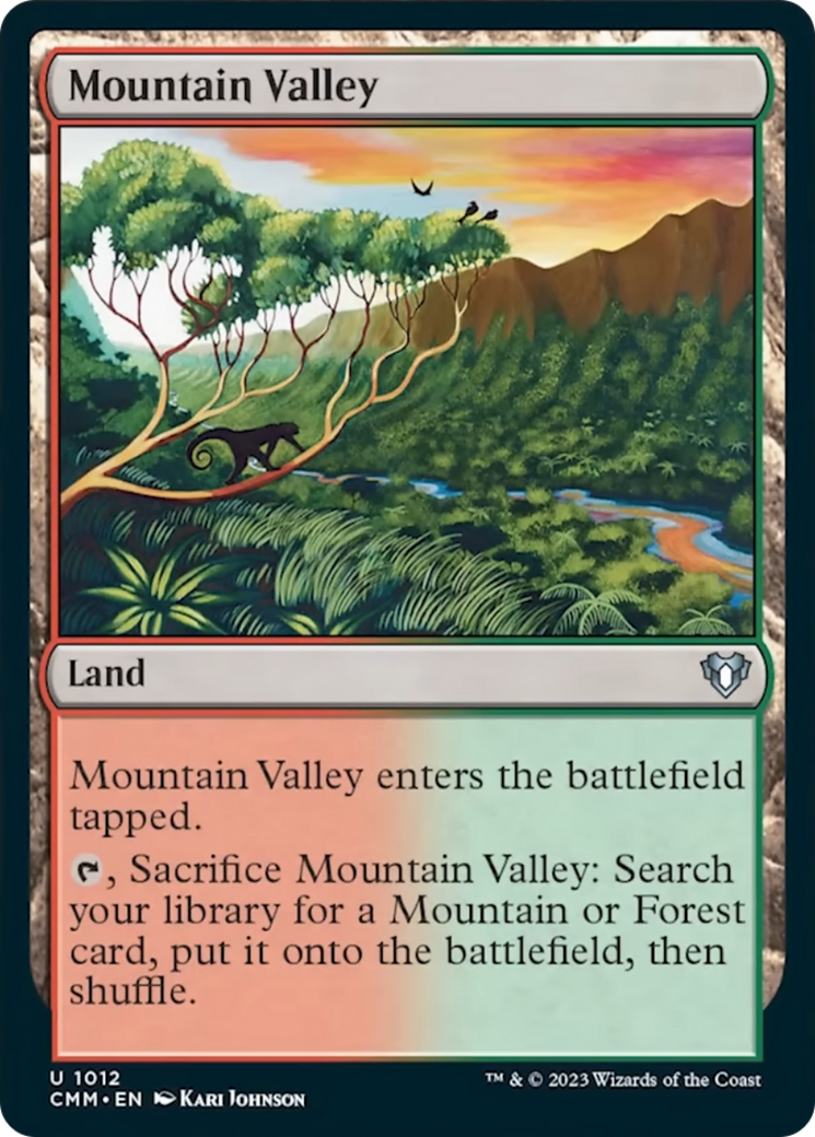 Mountain Valley [Commander Masters] | Spectrum Games