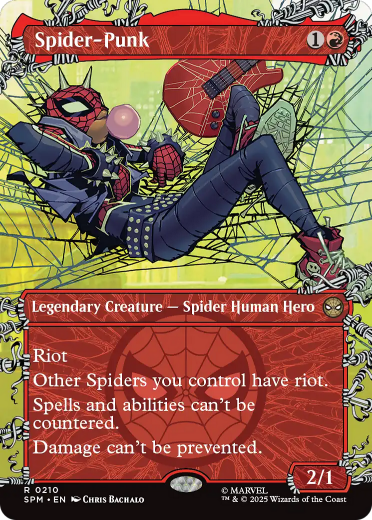 Spider-Punk (0210) (Borderless) [Marvel's Spider-Man] | Spectrum Games