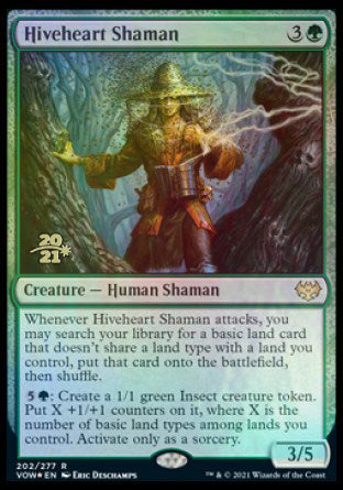 Hiveheart Shaman [Innistrad: Crimson Vow Prerelease Promos] | Spectrum Games