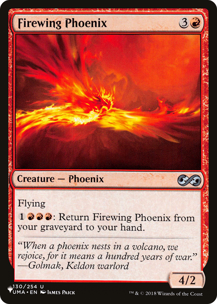 Firewing Phoenix [The List] | Spectrum Games