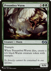 Penumbra Wurm [The List Reprints] | Spectrum Games