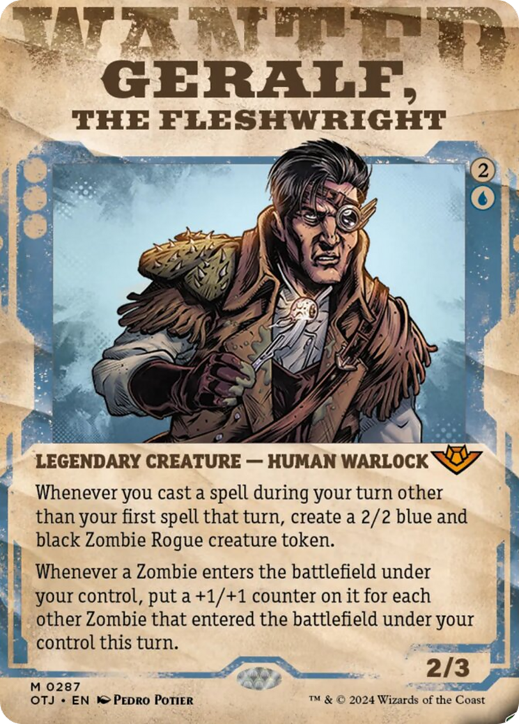 Geralf, the Fleshwright (Showcase) [Outlaws of Thunder Junction] | Spectrum Games