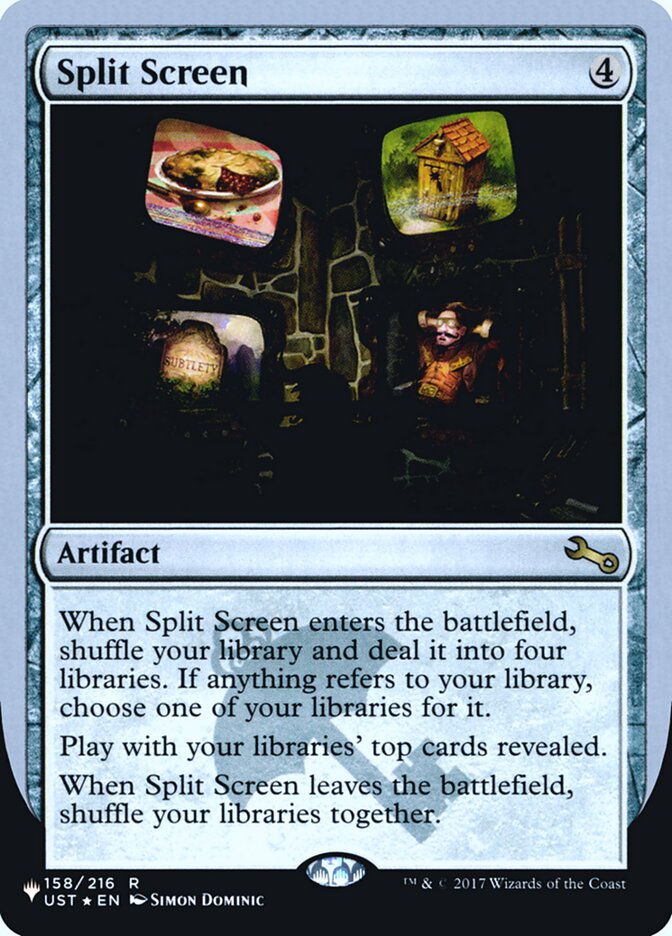 Split Screen (Unfinity Foil Edition) [The List] | Spectrum Games