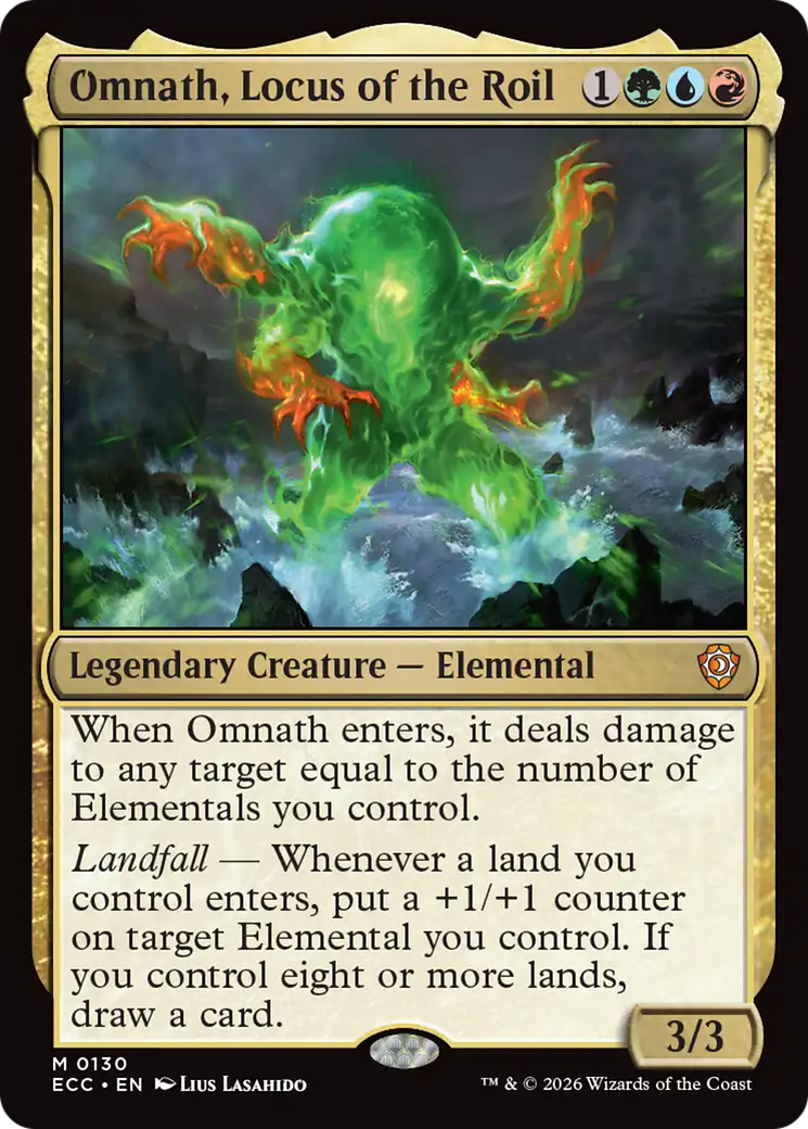 Omnath, Locus of the Roil [Lorwyn Eclipsed Commander] | Spectrum Games