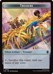 Treasure // Clue Double-Sided Token [Teenage Mutant Ninja Turtles Commander Tokens] | Spectrum Games