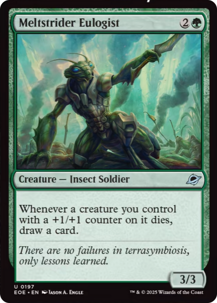 Meltstrider Eulogist [Edge of Eternities] | Spectrum Games