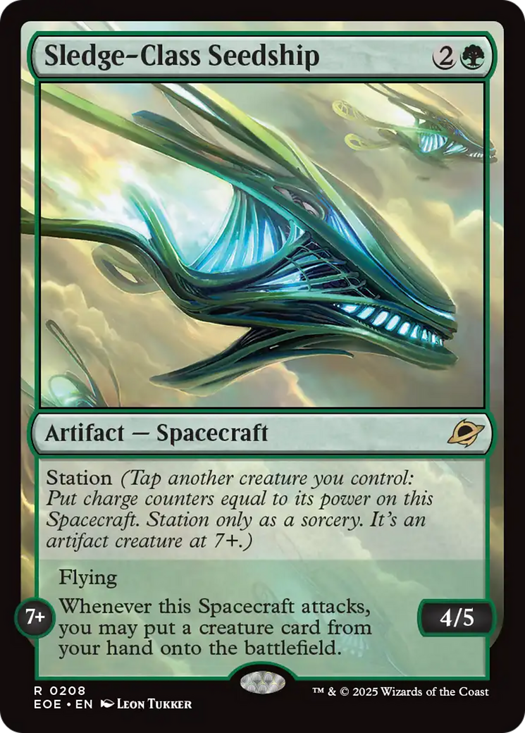 Sledge-Class Seedship [Edge of Eternities] | Spectrum Games