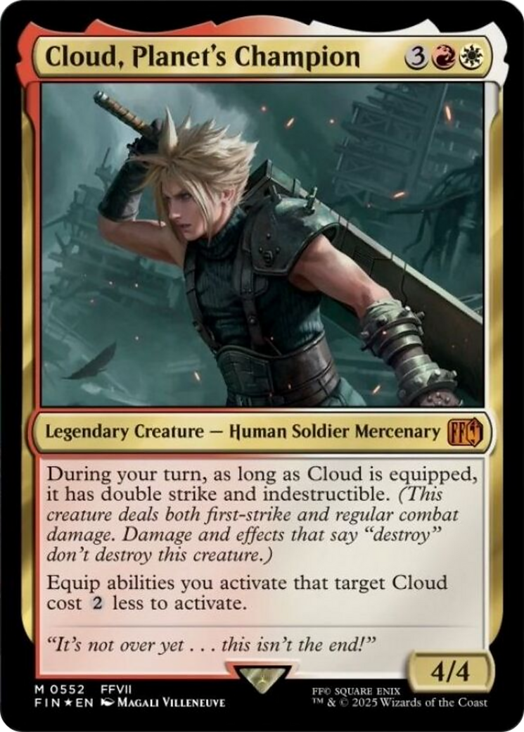 Cloud, Planet's Champion [FINAL FANTASY] | Spectrum Games
