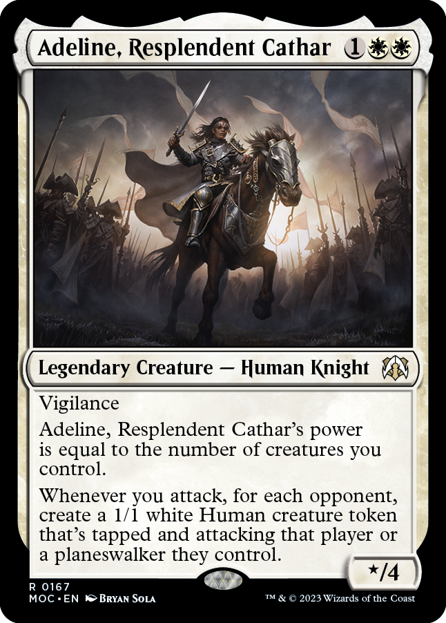 Adeline, Resplendent Cathar [March of the Machine Commander] | Spectrum Games