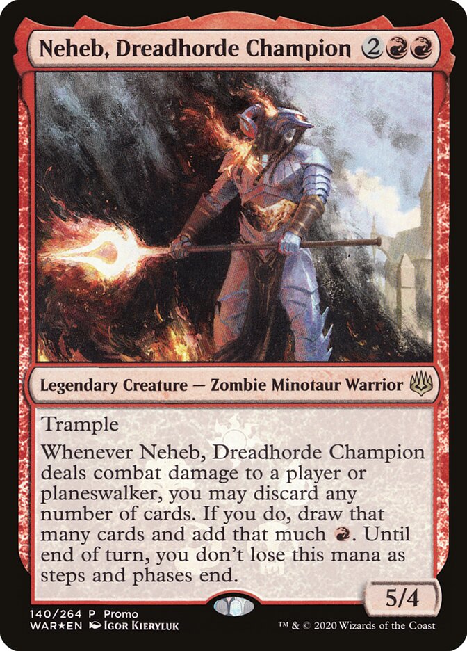 Neheb, Dreadhorde Champion [Resale Promos] | Spectrum Games