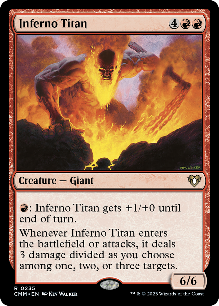 Inferno Titan [Commander Masters] | Spectrum Games