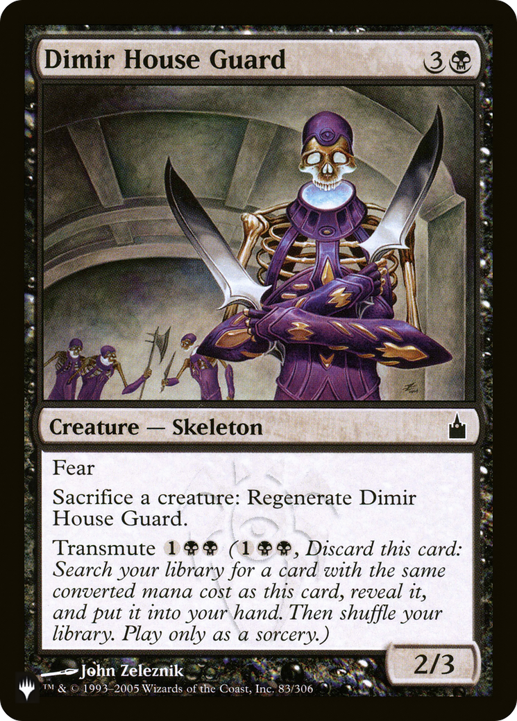 Dimir House Guard [The List] | Spectrum Games