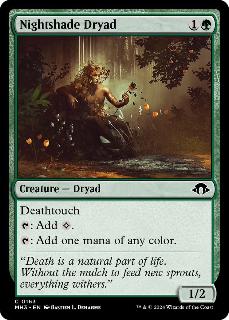 Nightshade Dryad [Modern Horizons 3] | Spectrum Games