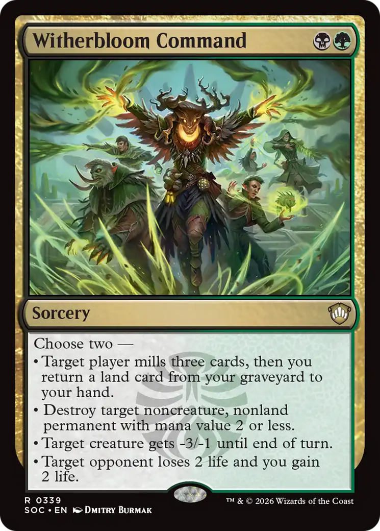 Witherbloom Command [Secrets of Strixhaven Commander] | Spectrum Games