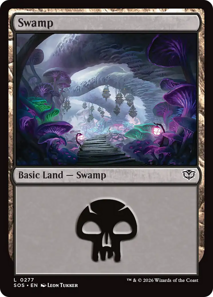 Swamp (0277) [Secrets of Strixhaven] | Spectrum Games