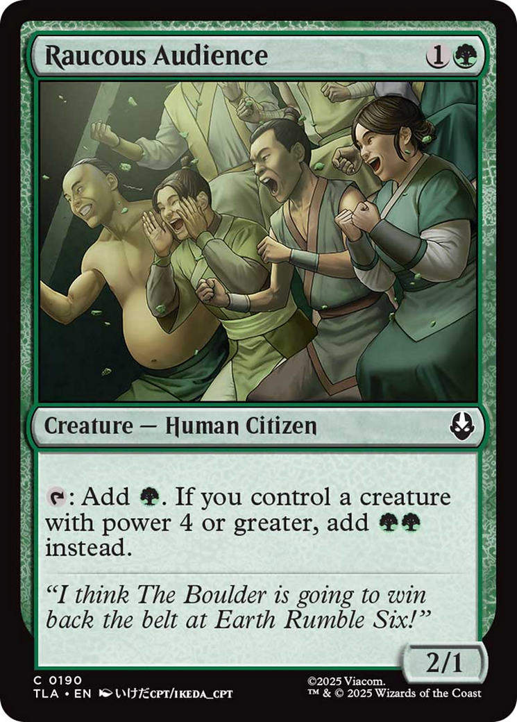 Raucous Audience [Avatar: The Last Airbender] | Spectrum Games