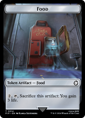 Robot // Food (0014) Double-Sided Token [Fallout Tokens] | Spectrum Games