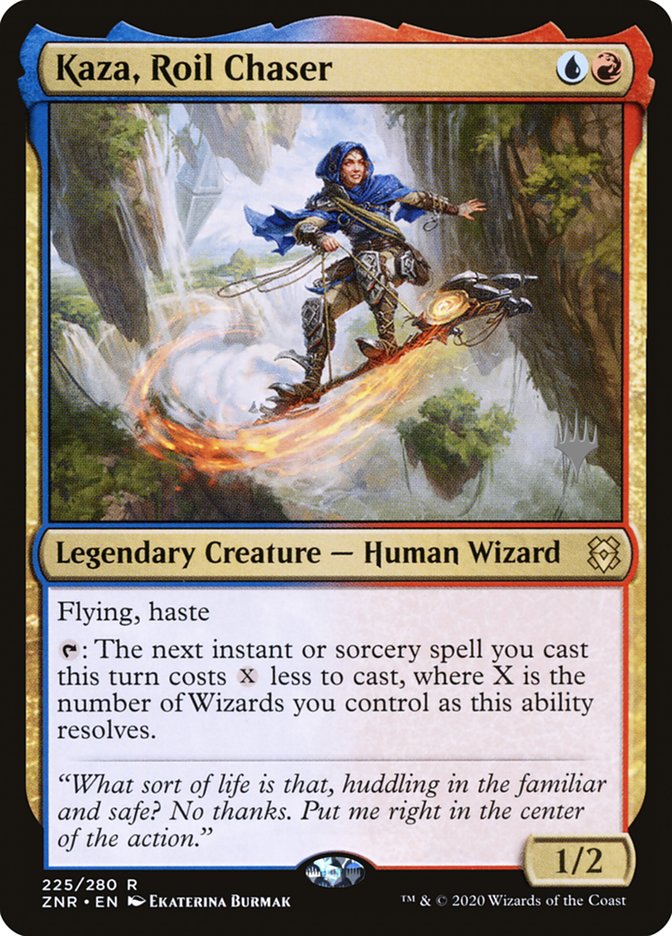 Kaza, Roil Chaser (Promo Pack) [Zendikar Rising Promos] | Spectrum Games