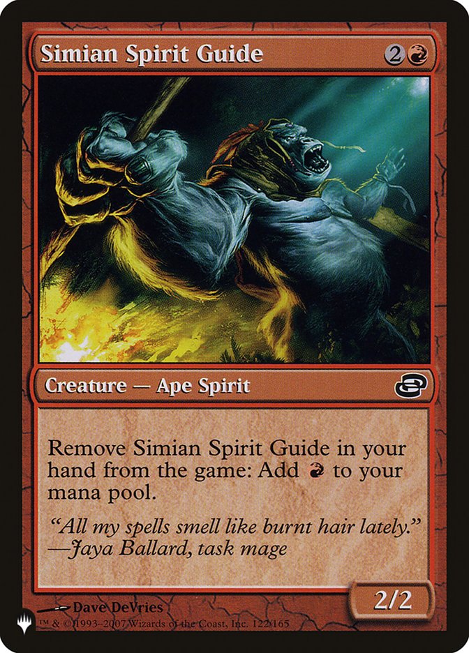 Simian Spirit Guide [The List] | Spectrum Games