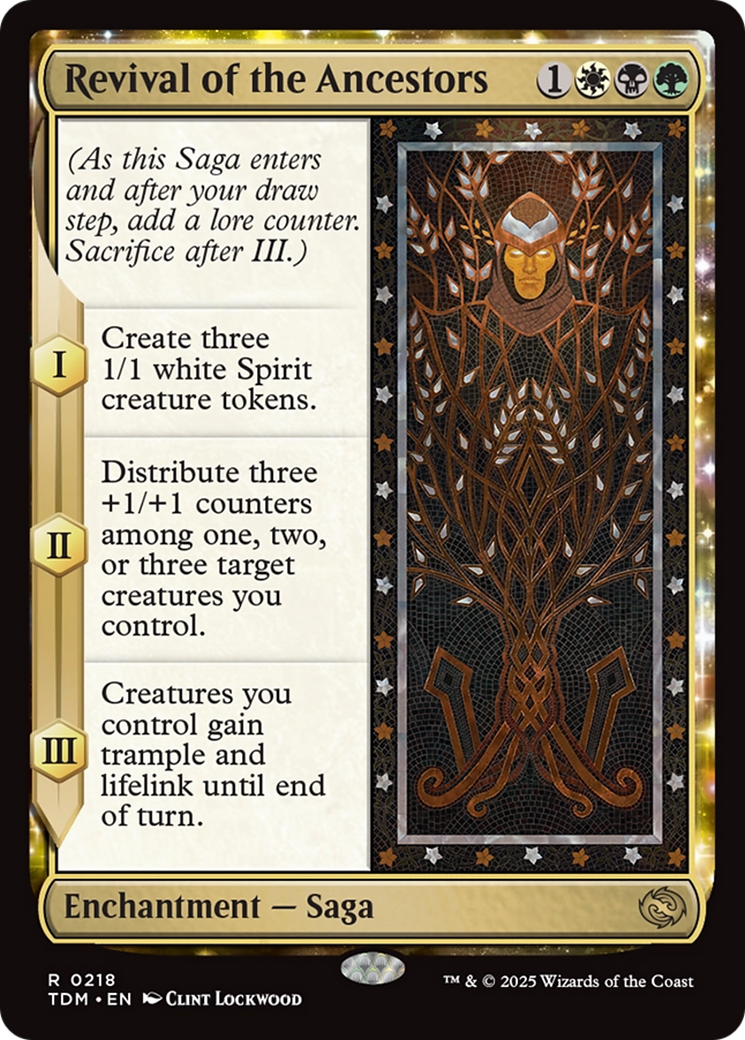 Revival of the Ancestors [Tarkir: Dragonstorm] | Spectrum Games