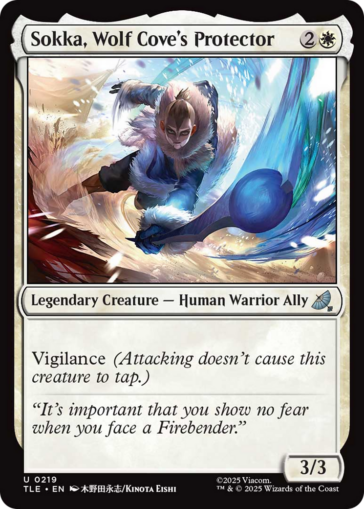 Sokka, Wolf Cove's Protector [Avatar: The Last Airbender: Eternal-Legal] | Spectrum Games