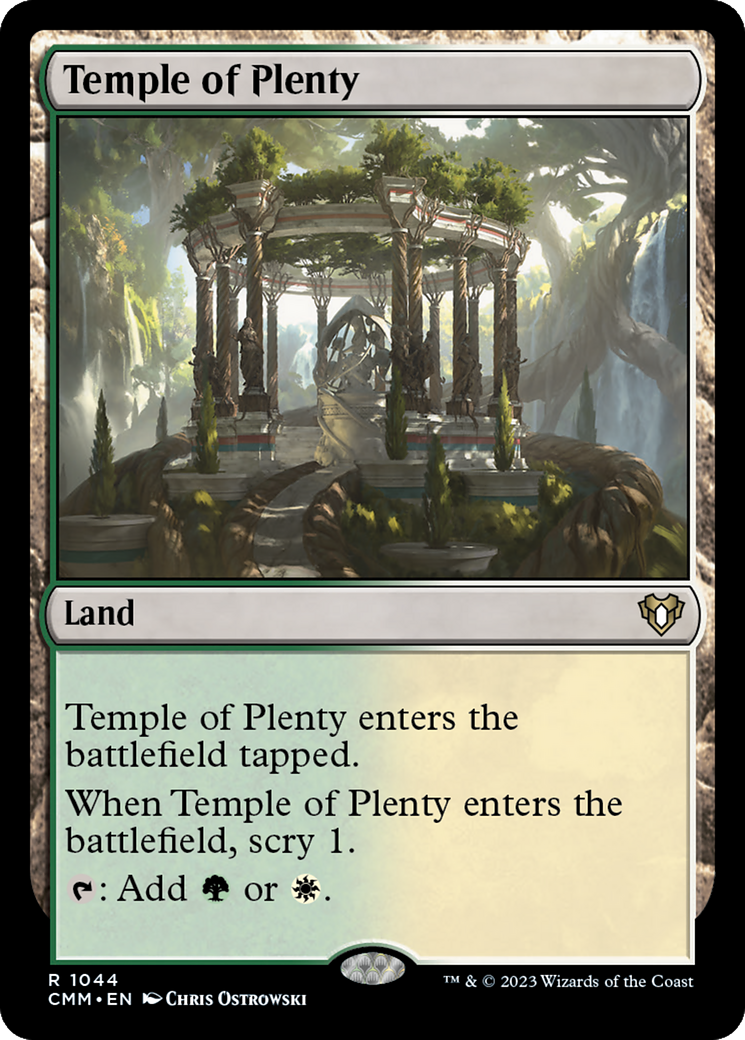 Temple of Plenty [Commander Masters] | Spectrum Games