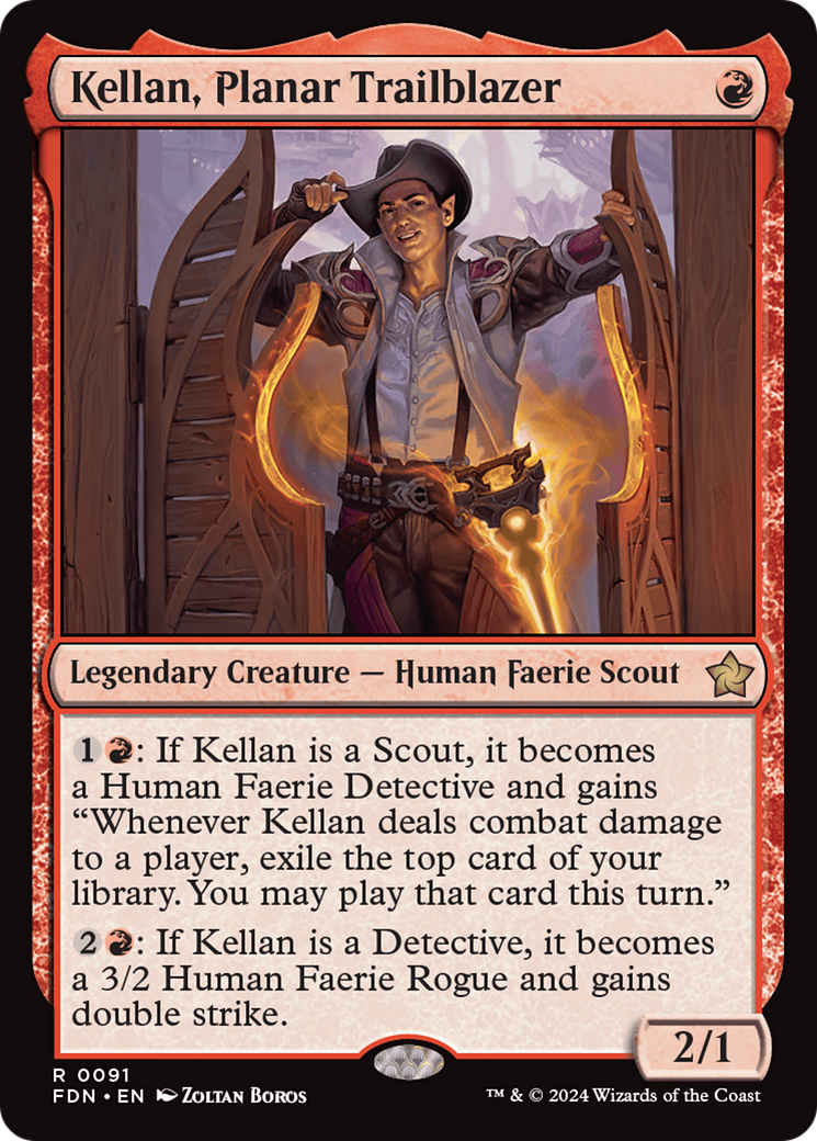 Kellan, Planar Trailblazer [Foundations] | Spectrum Games