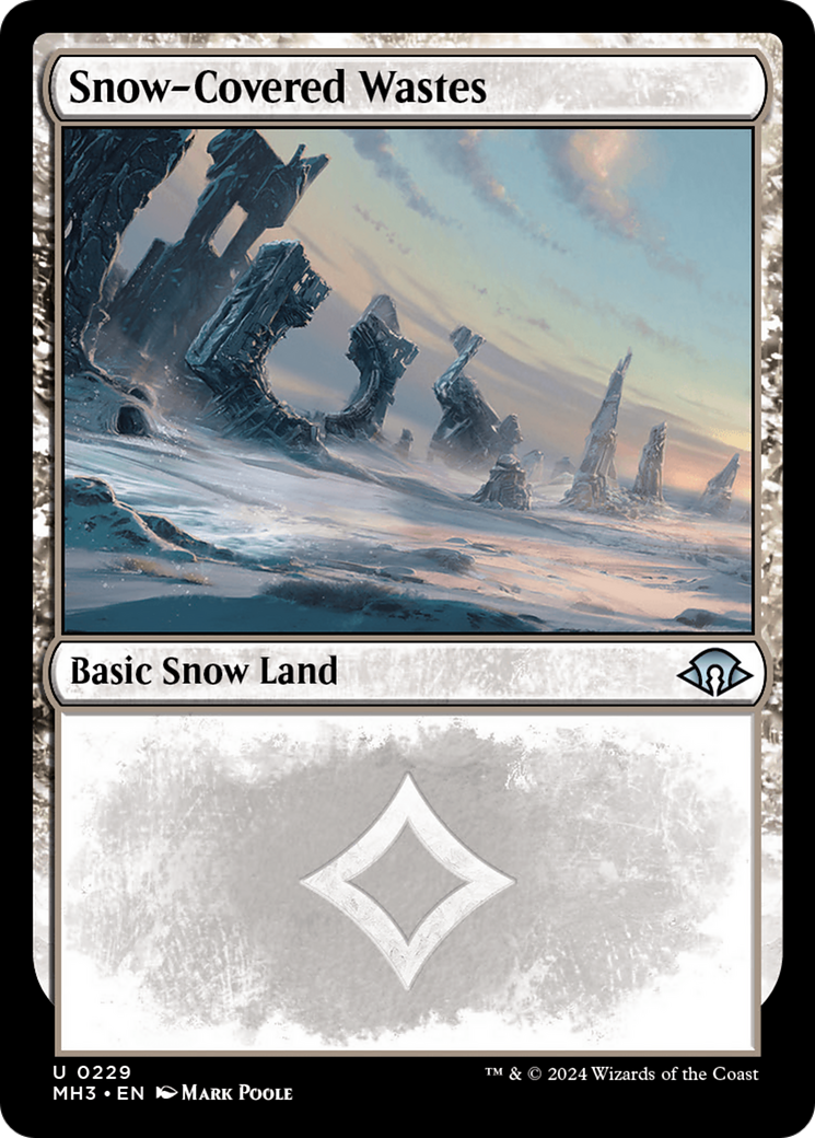 Snow-Covered Wastes (0229) [Modern Horizons 3] | Spectrum Games