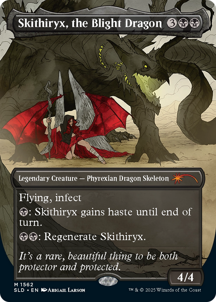Skithiryx, the Blight Dragon (Rainbow Foil) [Secret Lair Drop Series] | Spectrum Games