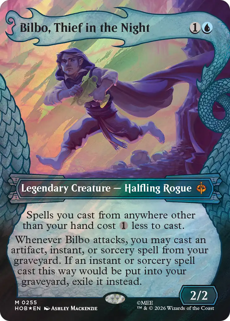 Bilbo, Thief in the Night (Showcase) (Surge Foil) [The Hobbit] | Spectrum Games